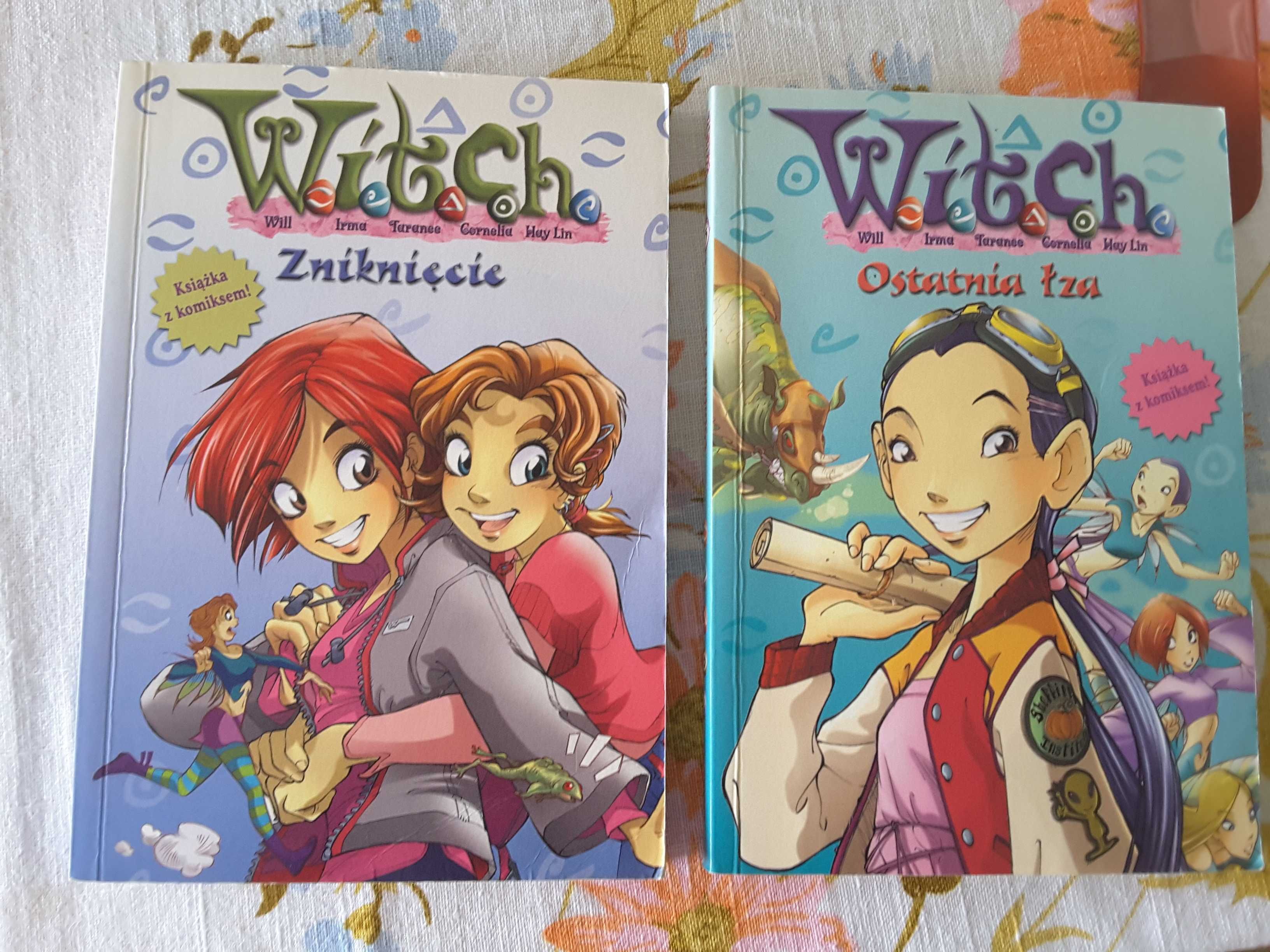 Witch książki z komiksem 2 sztuki