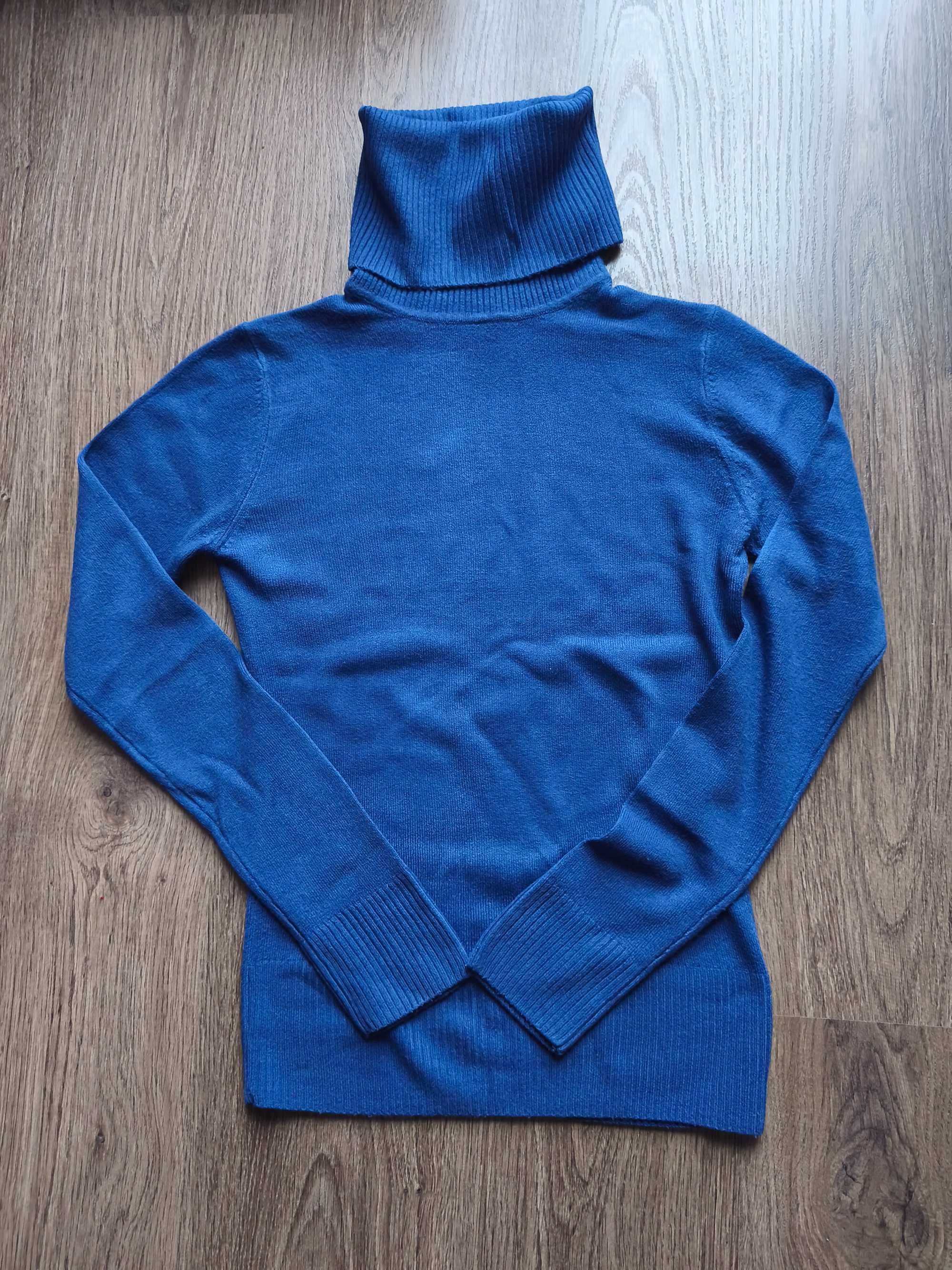 Sweter z golfem, rozmiar S/M