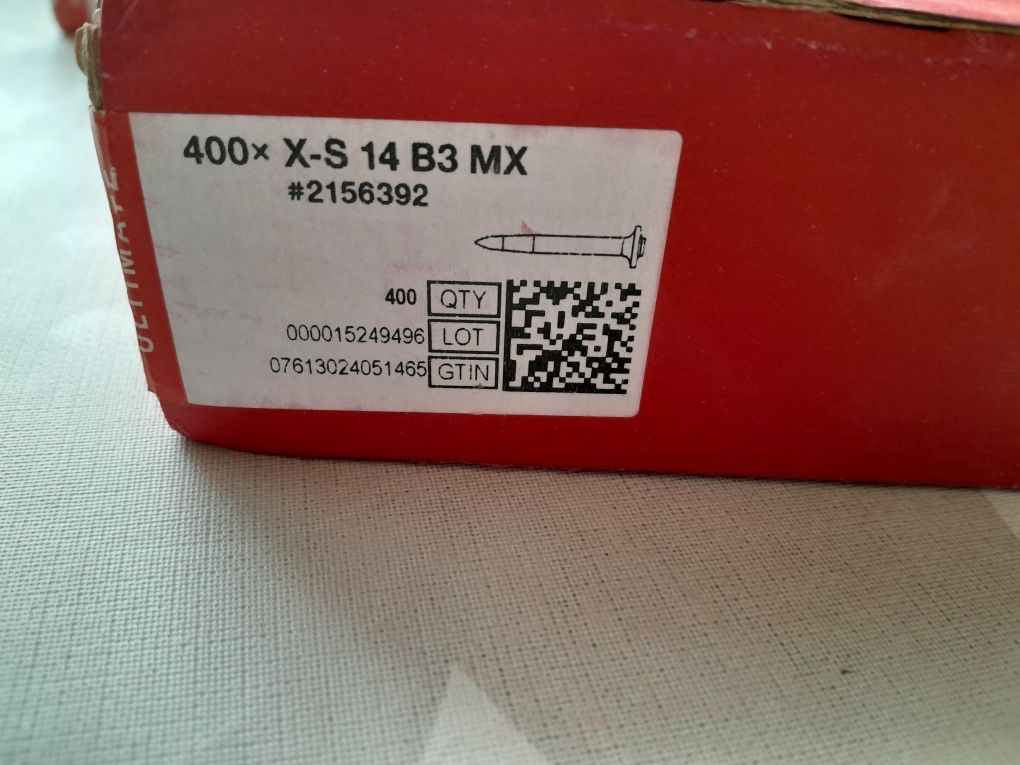 Цвяхи Hilti X-S 14 B3 MX (400шт.)