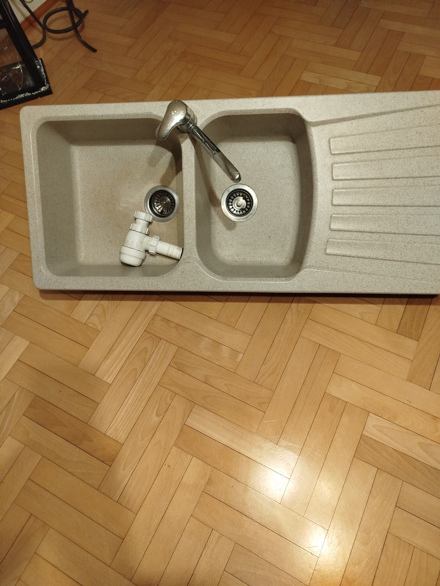 Zlewozmywak granitowy 50/116 cm