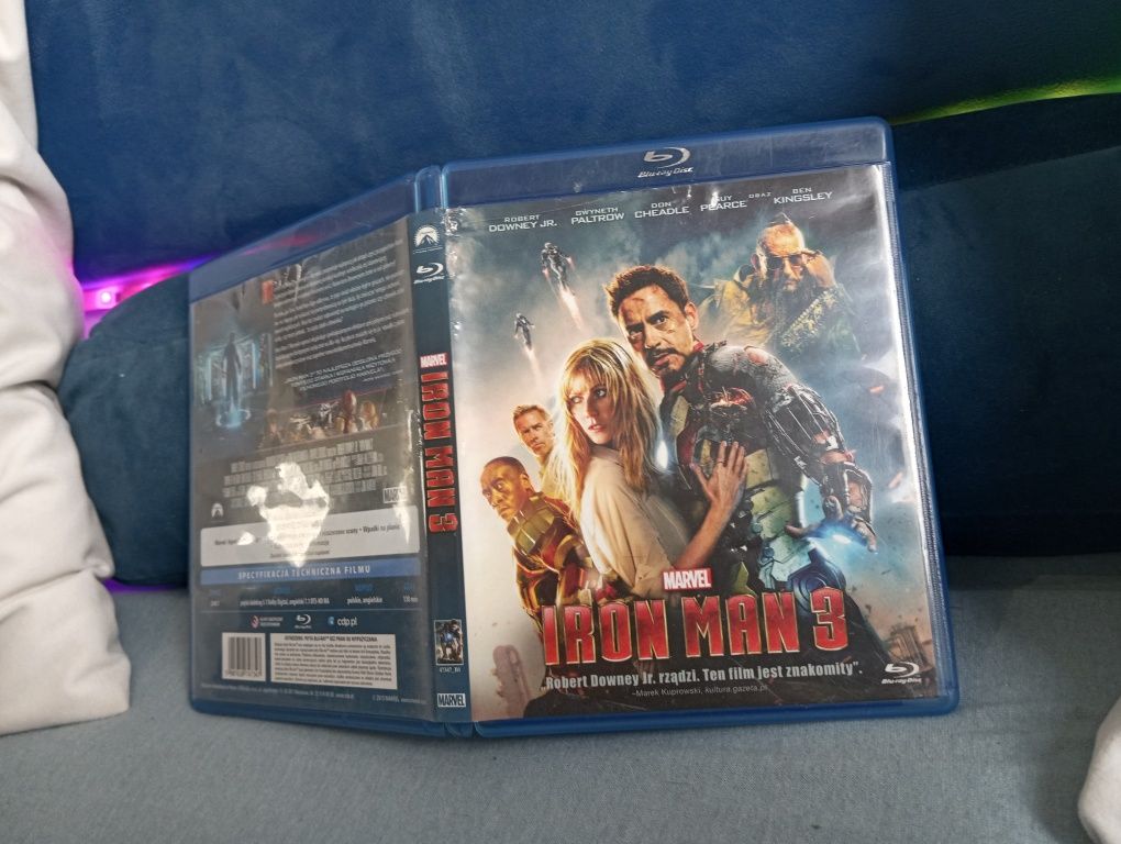 Blu-ray film iron Man 3