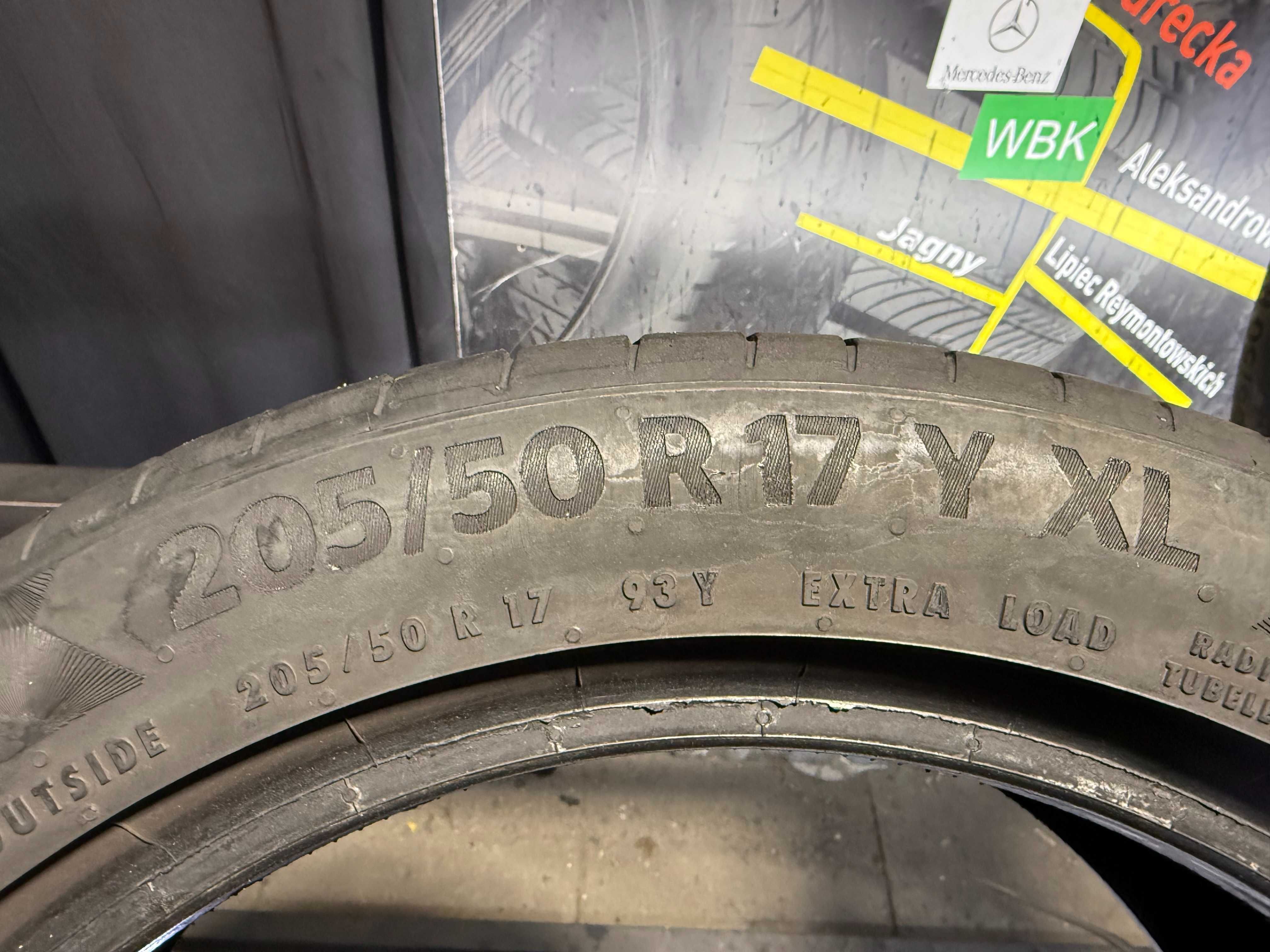 Opony Letnie 205/50/17 CONTINENTAL PremiumContact #67