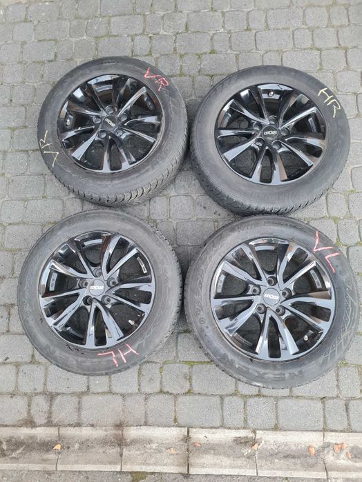 Koła zimowe oxxo 16"  5 x 114 na oponach zimowych NEXEN