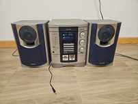 Wieża Aiwa NSX-SZ315 + 2 kolumny + Bluetooth