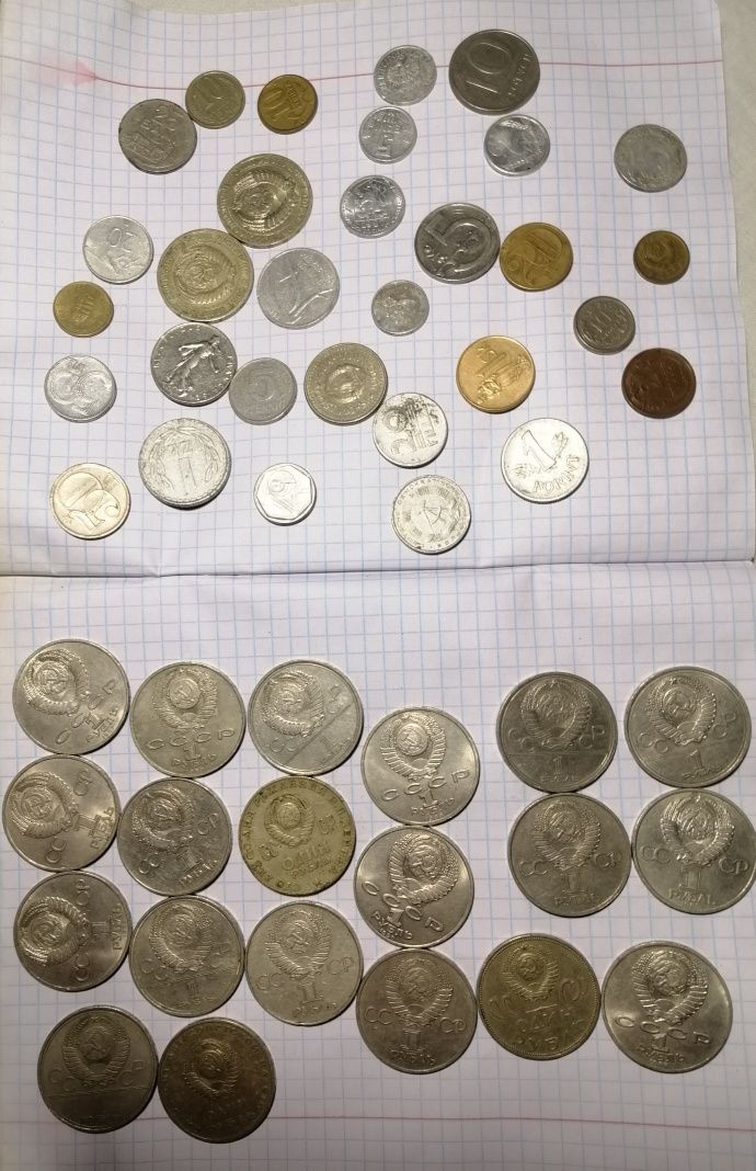 Коллекция монет юбилейные