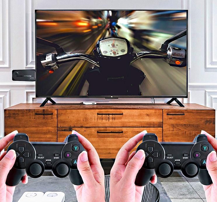 Ігрова приставка Game Stick Lite M8 HDMI 64 Gb 4K Ultra HD з бездротов