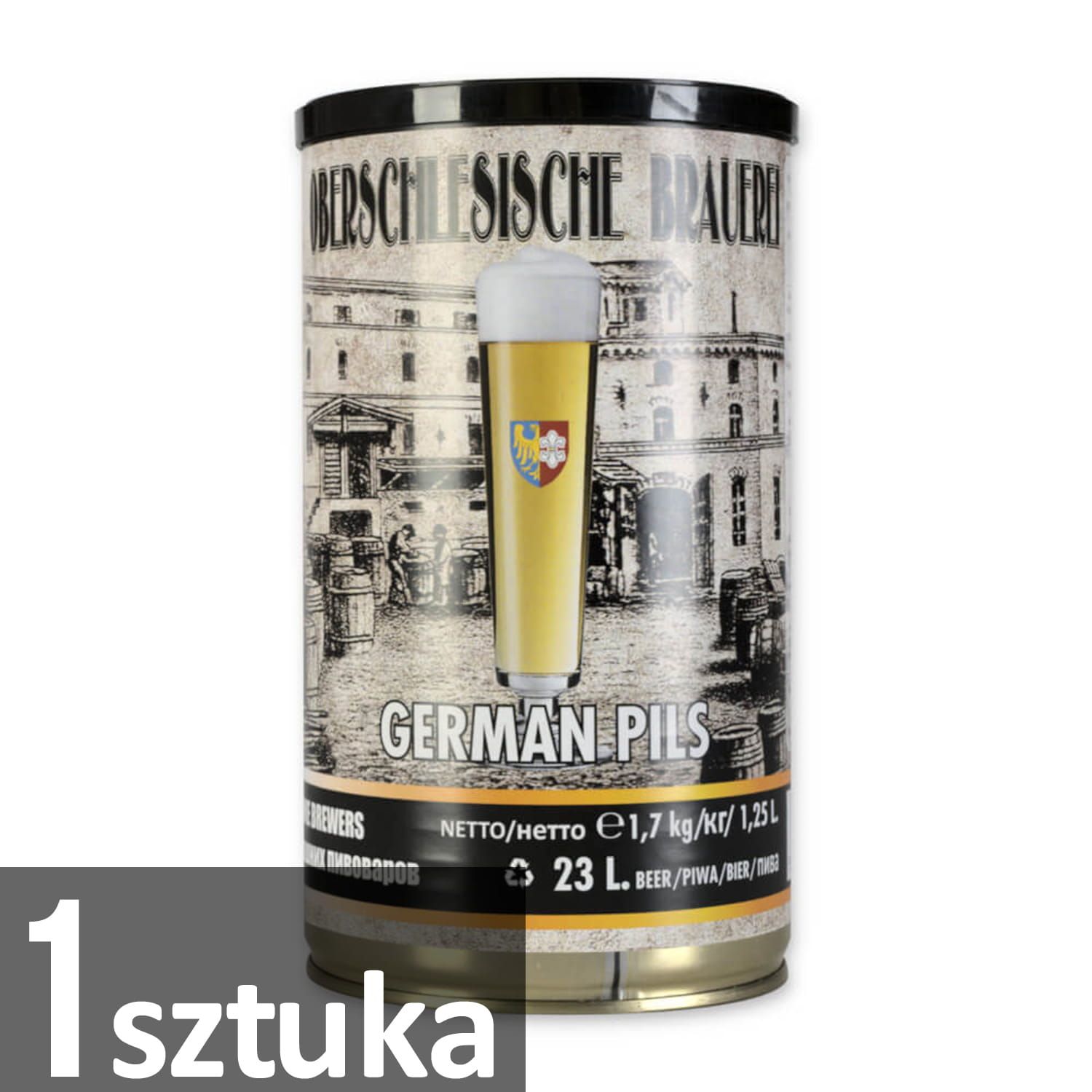 Brewkit gozdawa - piwo domowe - 23 l - german pils
