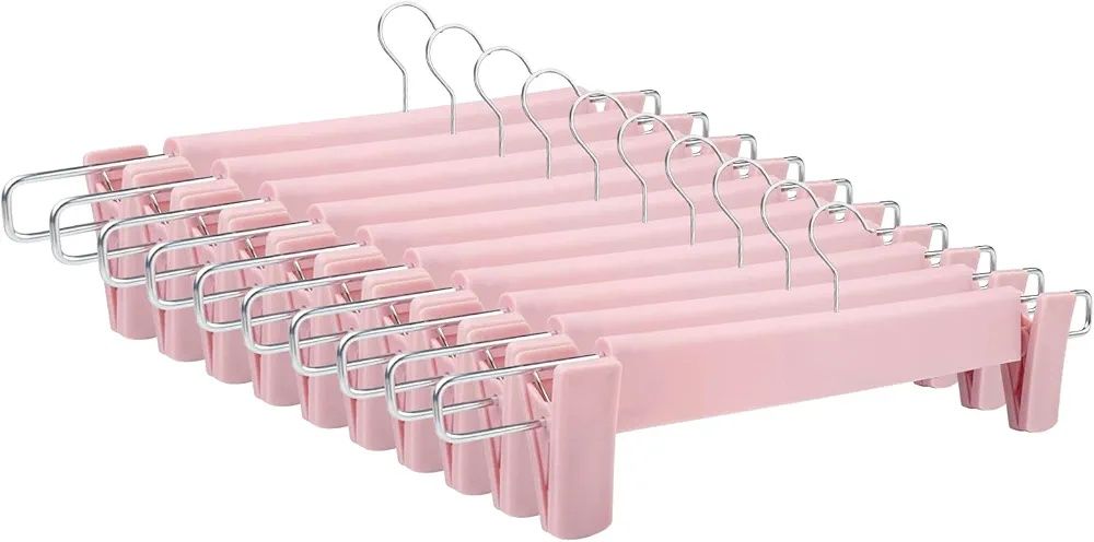 Tekenewbse 10 sztuk plastikowy wieszaki na ubrania N699