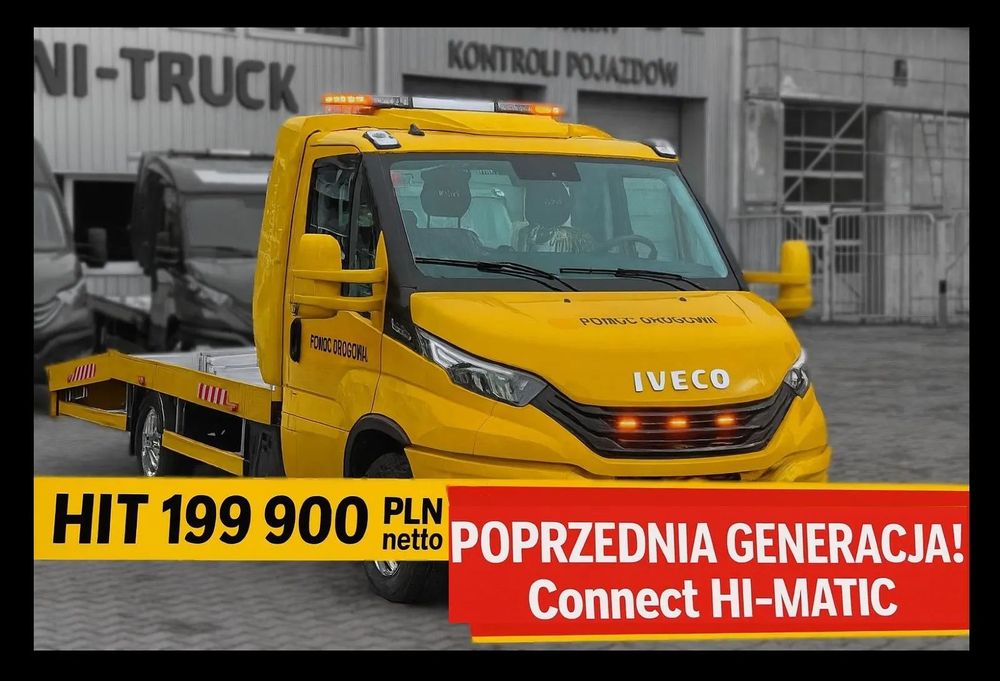 Iveco Daily 35S21HA8/P  Laweta Pomoc Drogowa! POPRZEDNIA GENERACJA! Connect HI-MATIC!