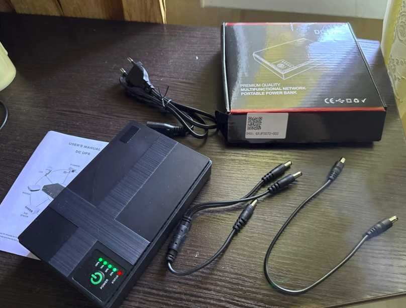 безперебійник mini ups wifi працює без електрики
