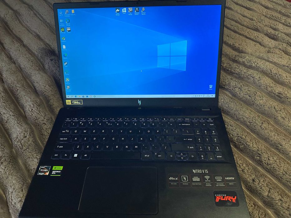 Acer Nitro v15 з коробкою і документами, в ідеальному стані