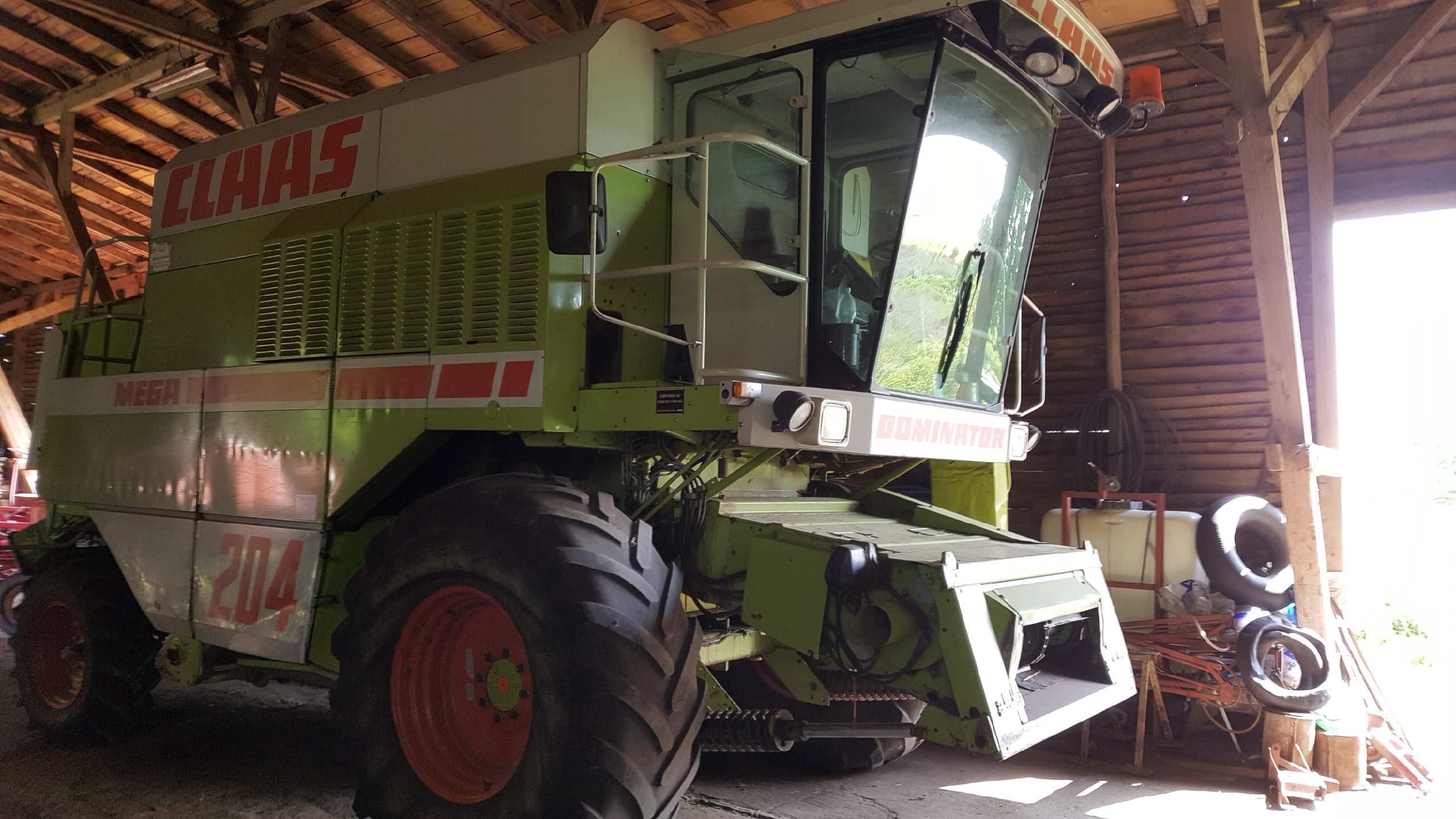 Kombajn Claas Mega 204