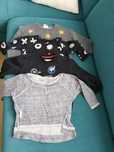 Zestaw 4 bluz Booso Zara Reserved 86