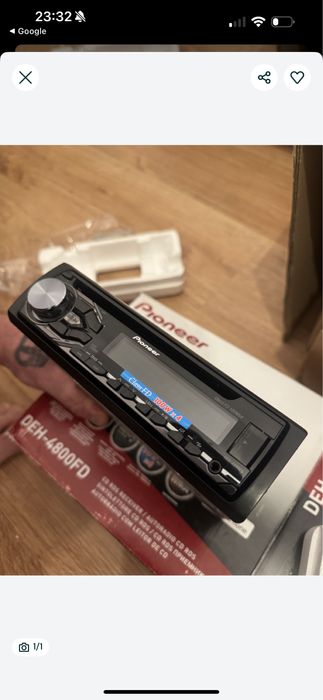 Pioneer DEH-4800FD Radio samochodowe