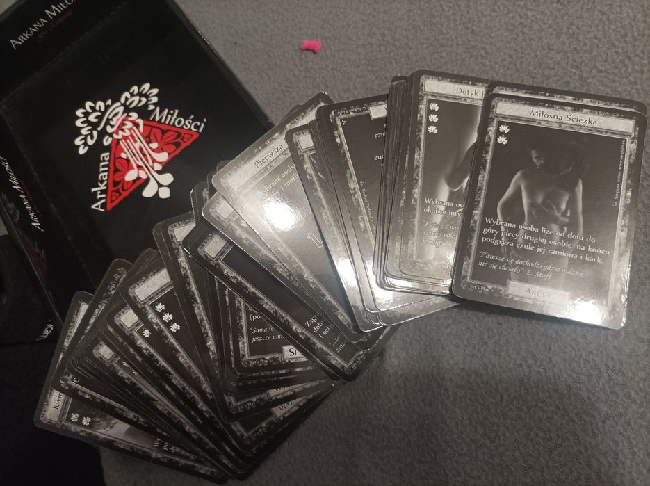 Arkana miłości talia podstawowa gra erotyczna