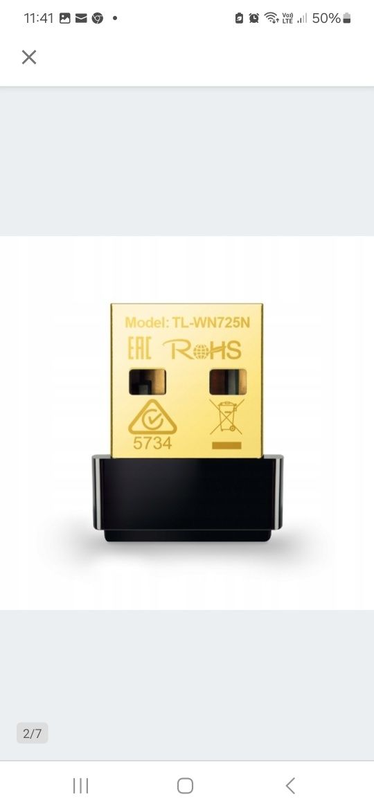 Karta sieciowa 2.4 GHZ TP Link TL-725N