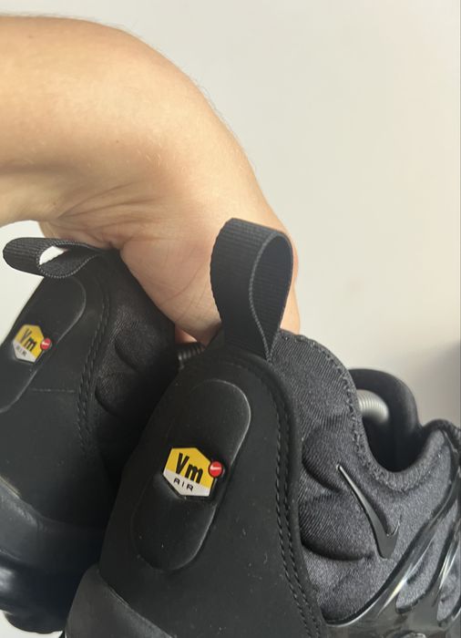 Buty nike air vapormax plus tn czarne bez wad oryginalne rozmiar 45,5