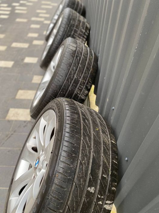 Продам диски з резиною літо р20 різноширокі 168 стиль бмв х5