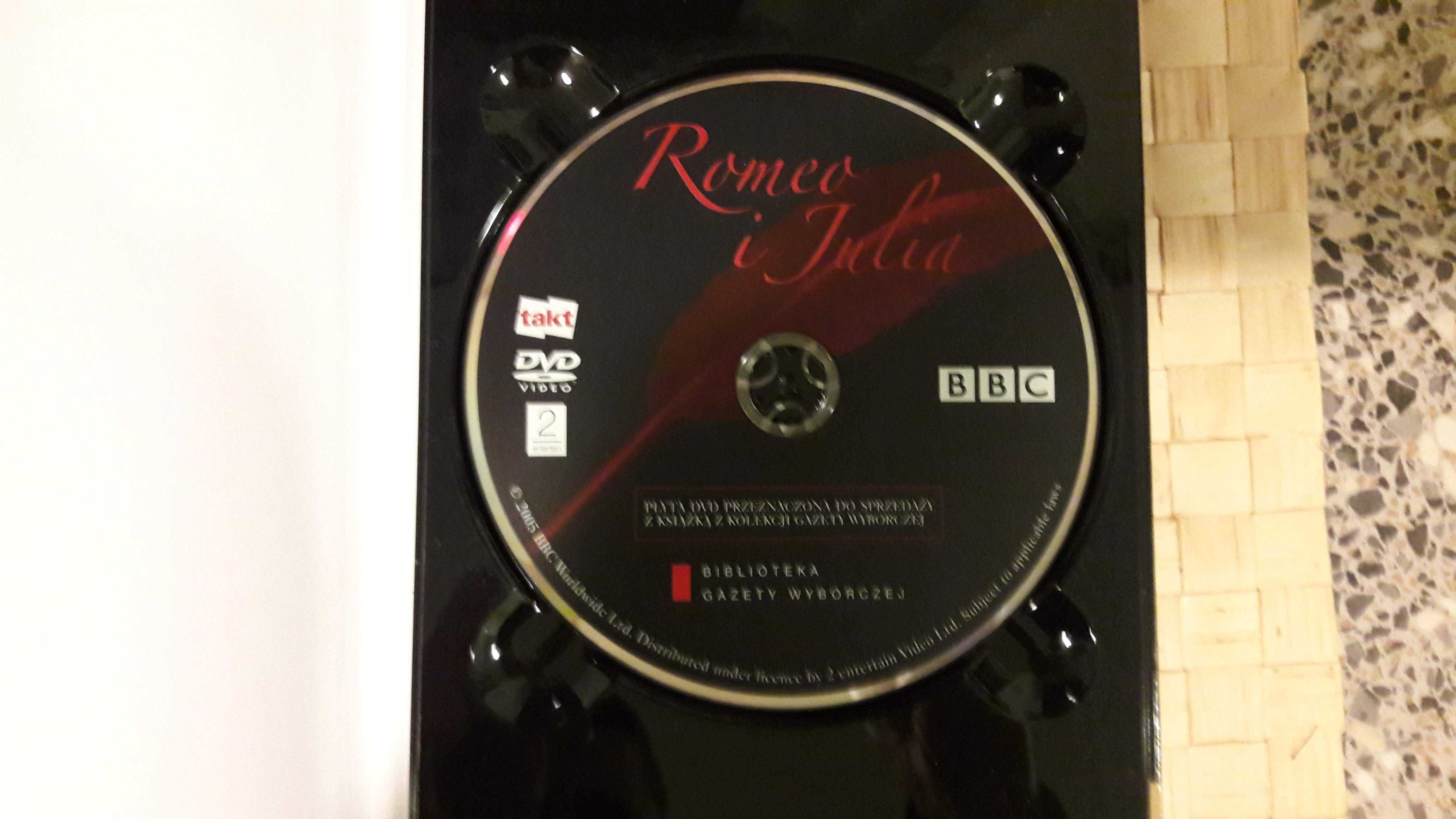 Romeo i Julia płyta DVD Willia Shakespeare