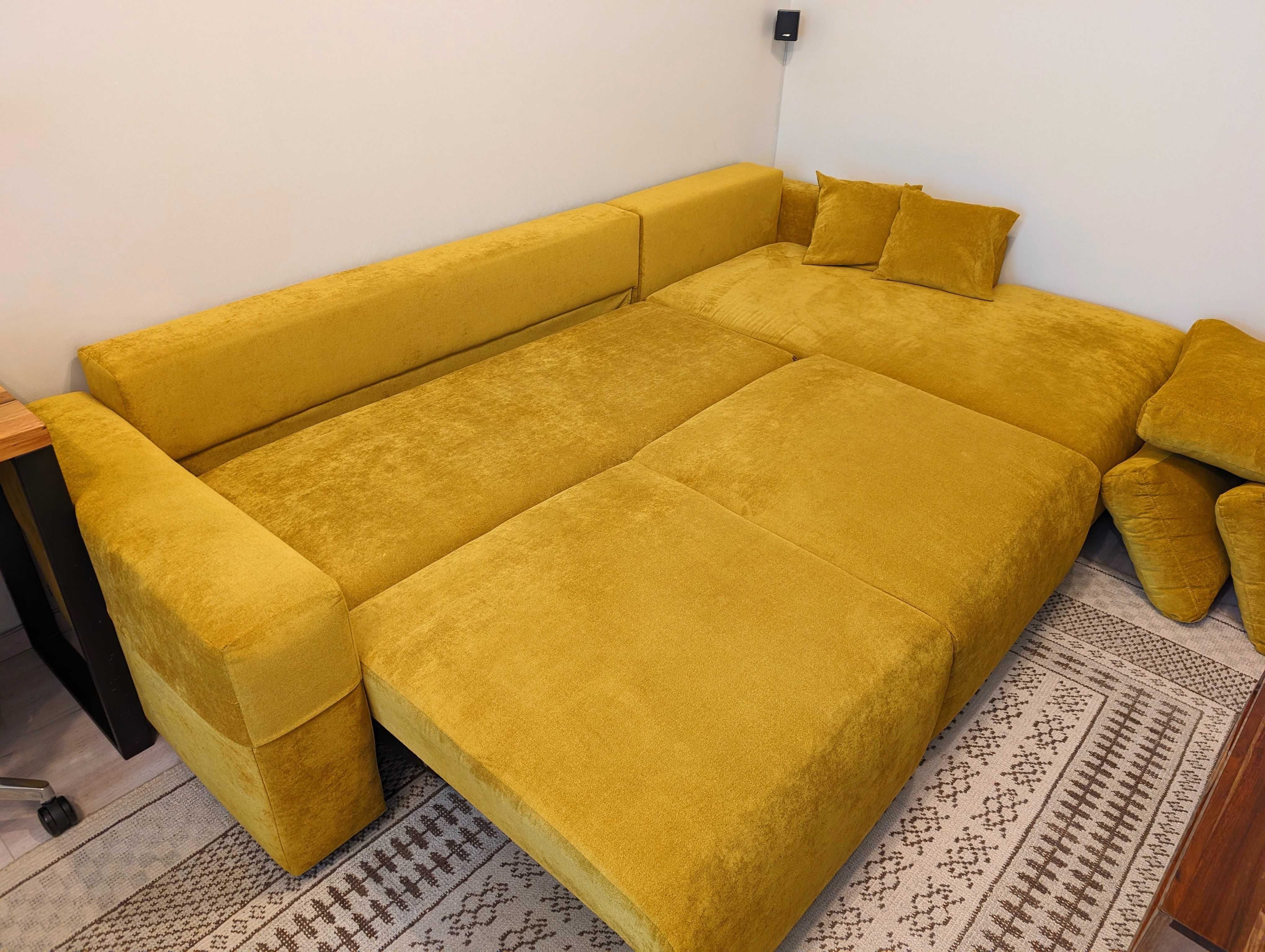 Narożnik rozkładany sofa 287x168