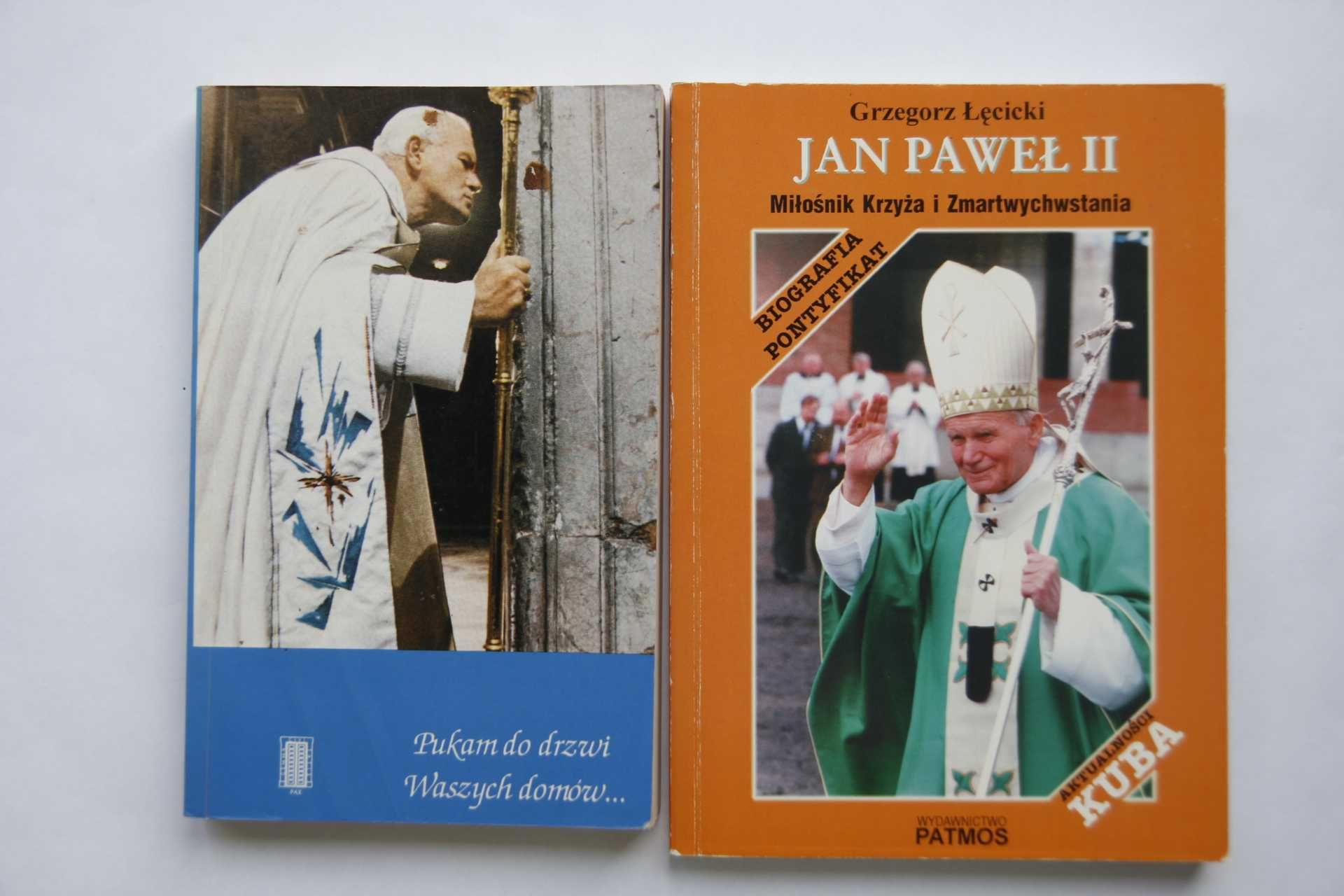 Zestaw 2 książek religijnych o Janie Pawle II real foto