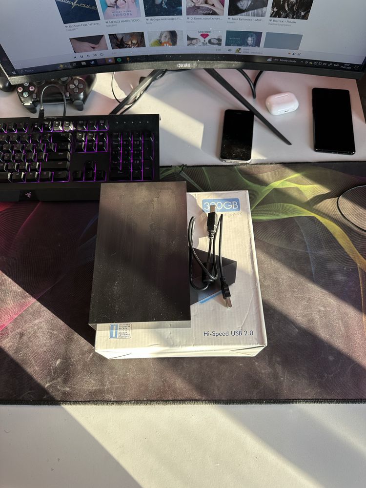 Зовнішній Жорсткий Диск на 320GB