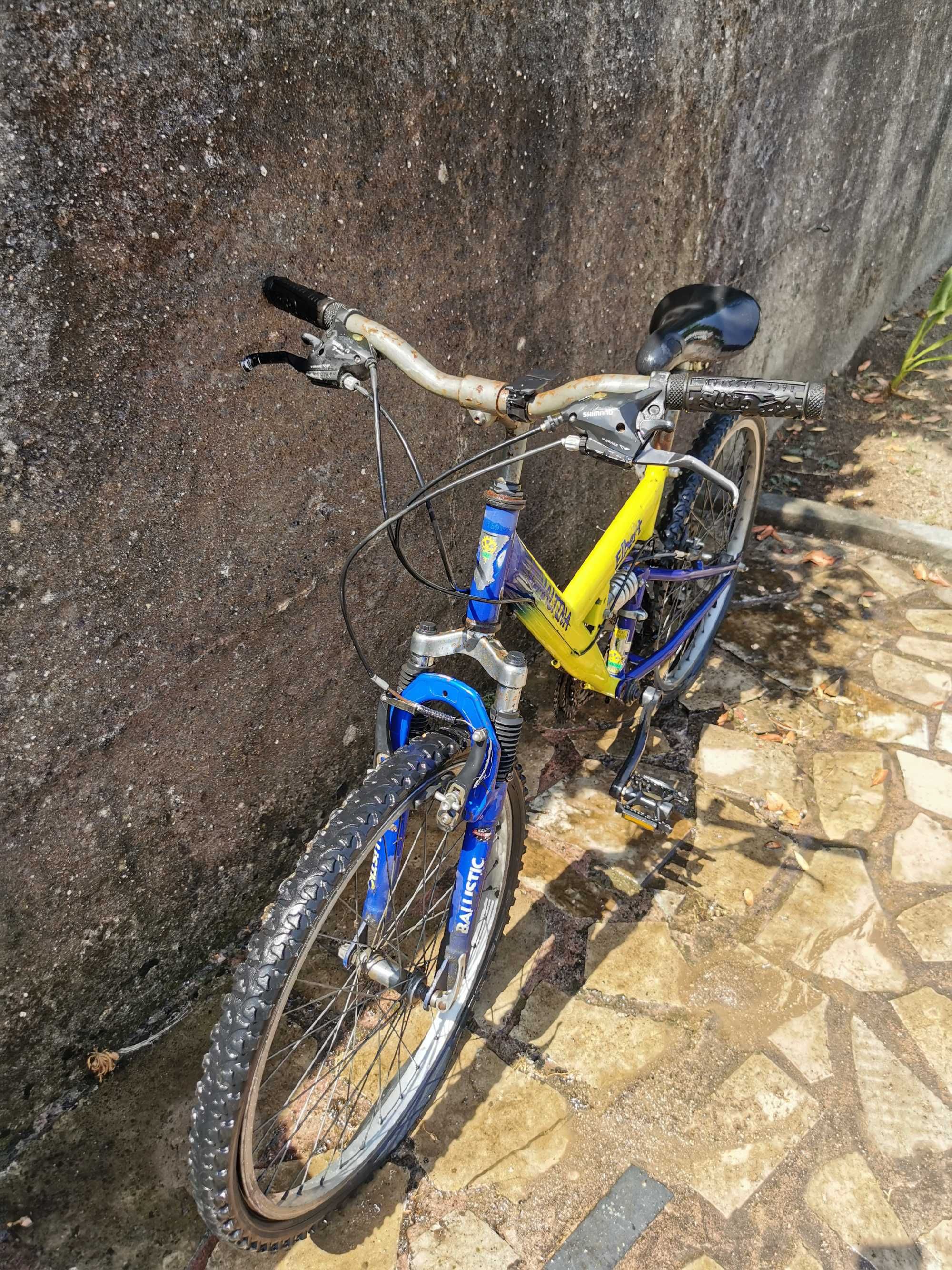 Bicicleta tamanho médio
