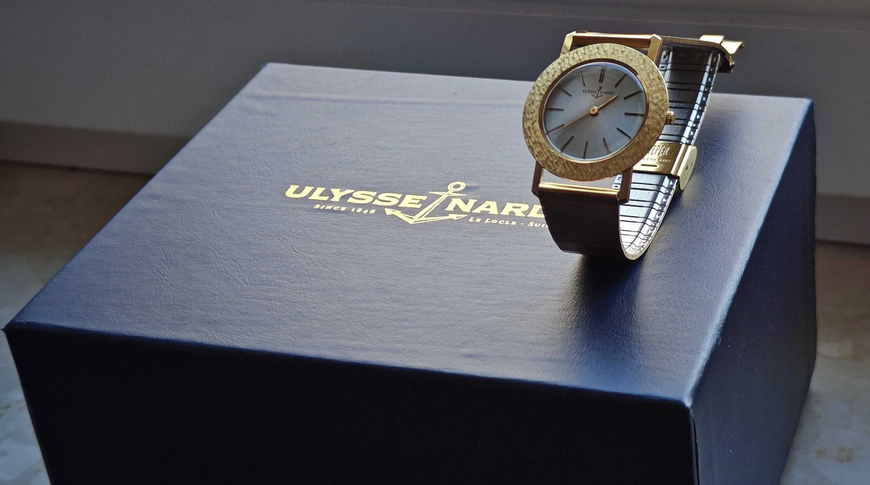 Złoty Zegarek Ulysse Nardin 18k 750 Disco Volante Patek Unikat