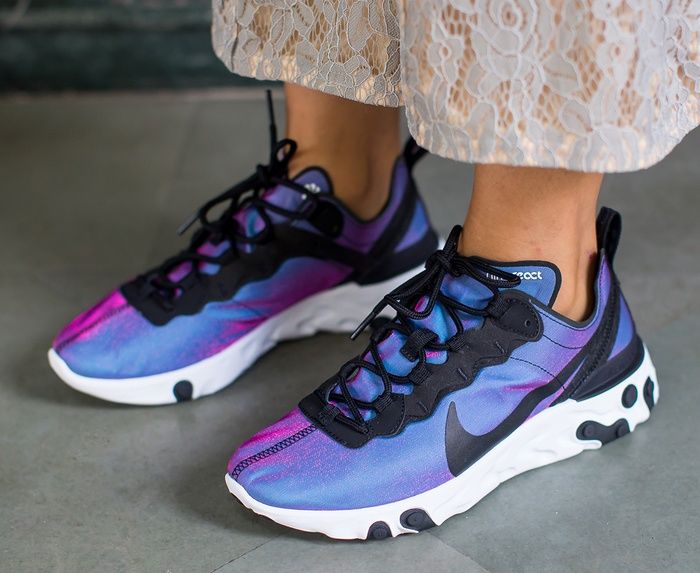 ‼️Кроссовки Nike React Element 55 supreme air max 39р 40р Оригинал