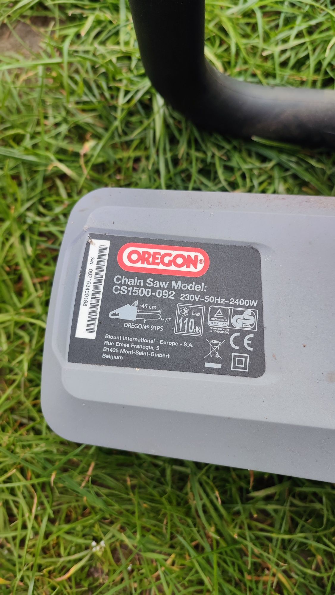 Piła łańcuchowa elektryczna Oregon CS - 1500, 2400 W