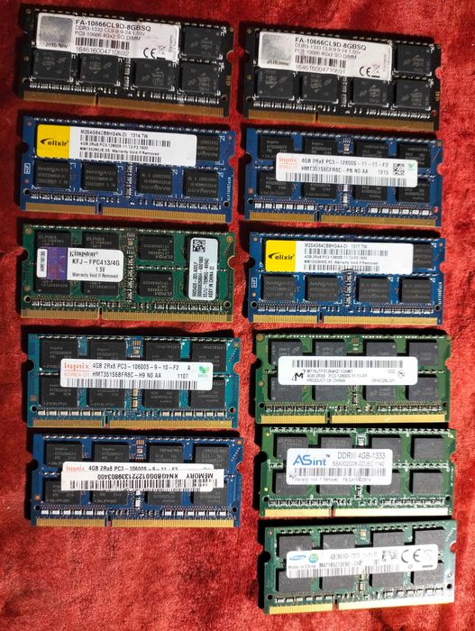 ram sodimm  ddr3 4Gb