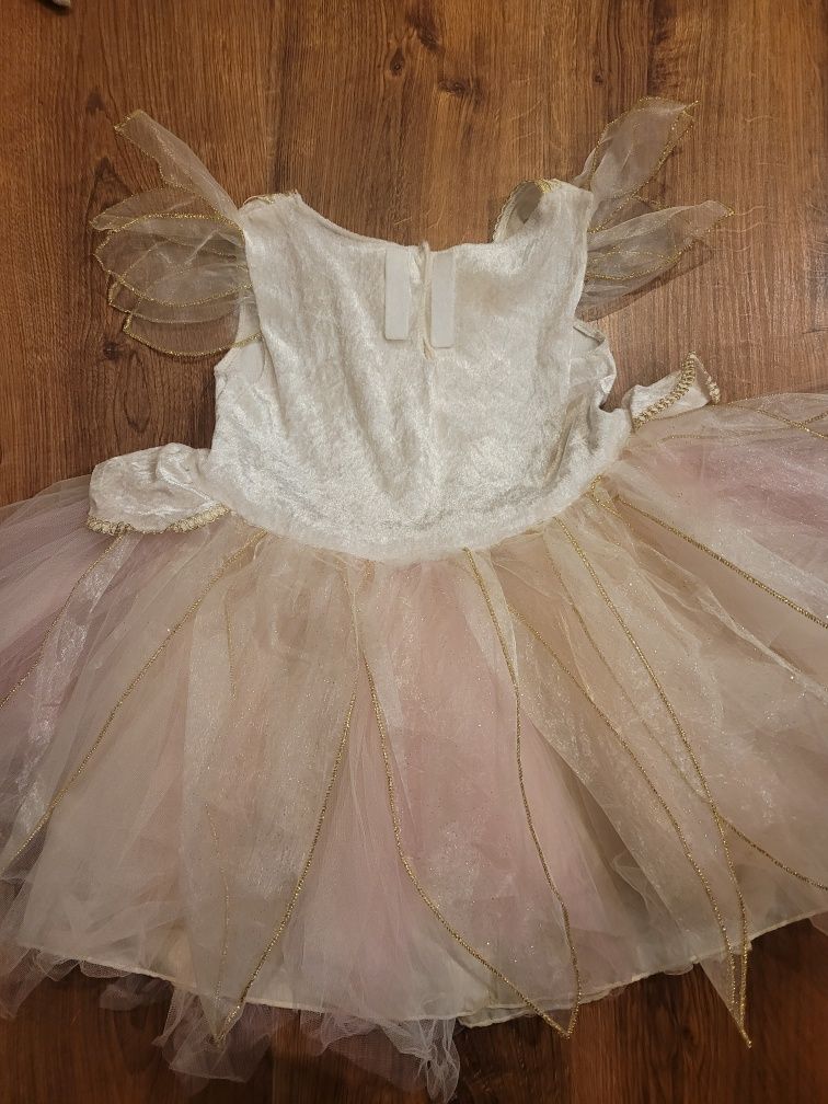 Strój kostium karnawałowy wróżka 104 jednorożec tk maxx Fairy Dust