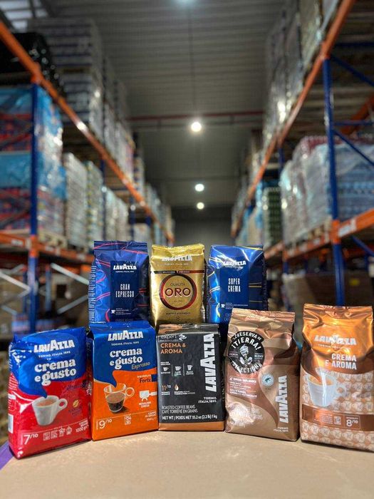 Кава Lavazza в асортименті.Тільки ящиками.