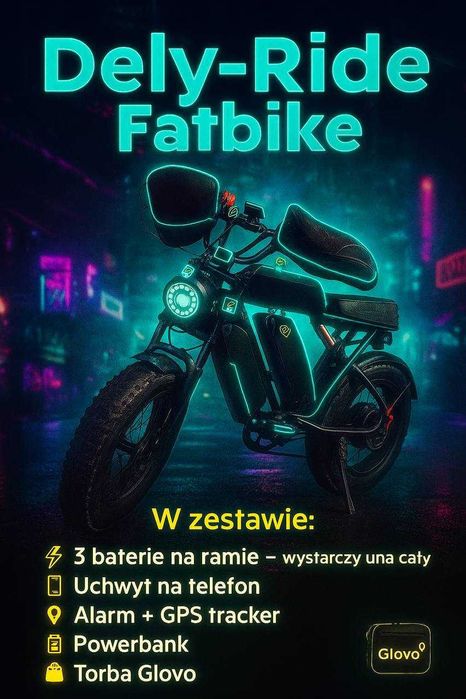 Wynajem rowerów elektr. w Poznań 1000w\50km