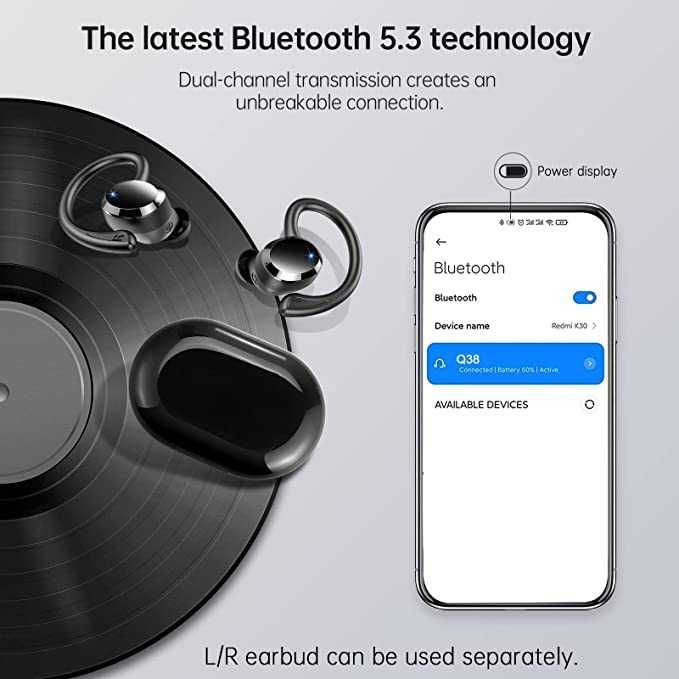 Słuchawki Bluetooth.