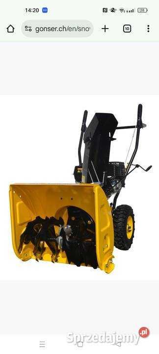 Odśnieżarka Spalinowa z napędem snow thrower 6.5 hp