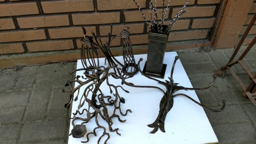 Świeczniki,wieszak,ozdoby!!!