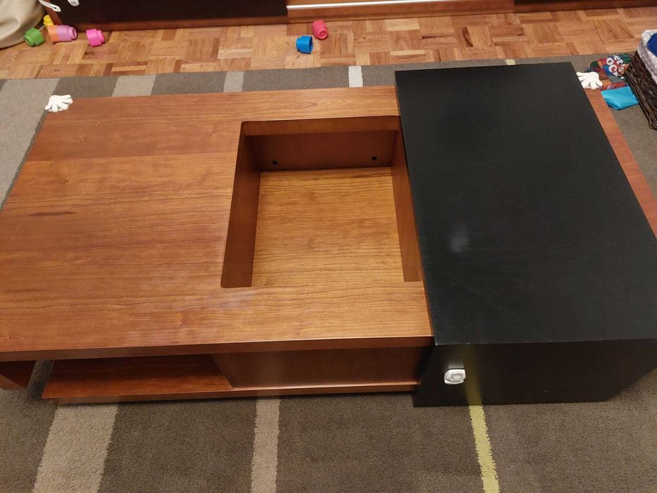 Mesa Centro Sala | Com bar (Cerejeira)