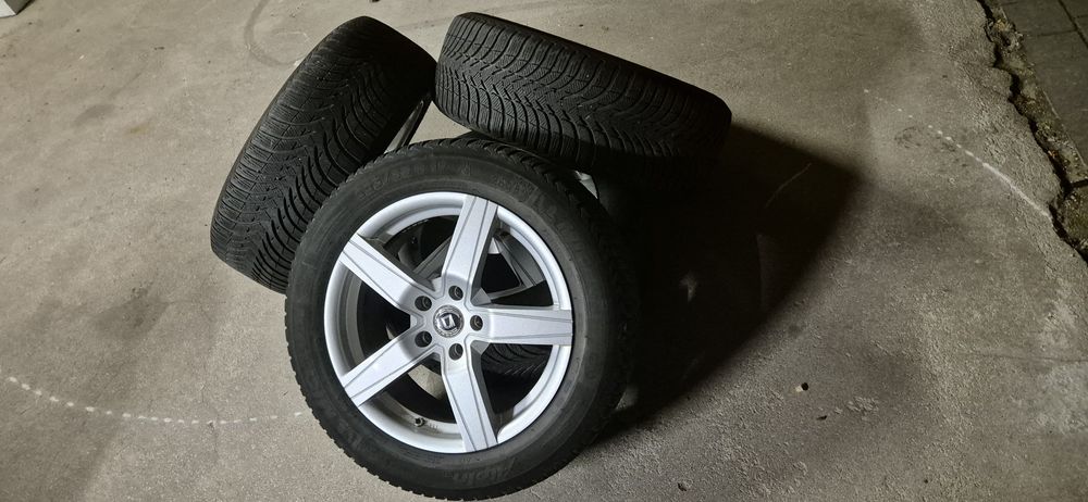 Alufelgi r17 5x112 Zimowe Opony Michelin. AUDI MERCEDES VITO VW SHARAN