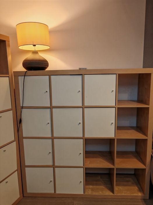 Zestaw IKEA Kallax, Szafka, regał, komoda, witryna ( BEZ SŁUPKA)