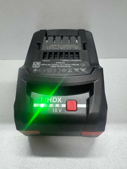 Акумулятор Metabo LiHDX 18 В/8.0 Аг Новий!