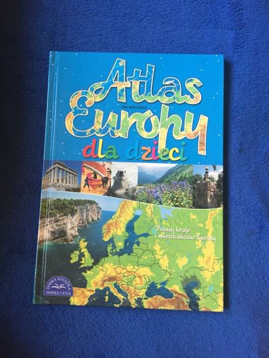 Książka Atlas Europy dla dzieci