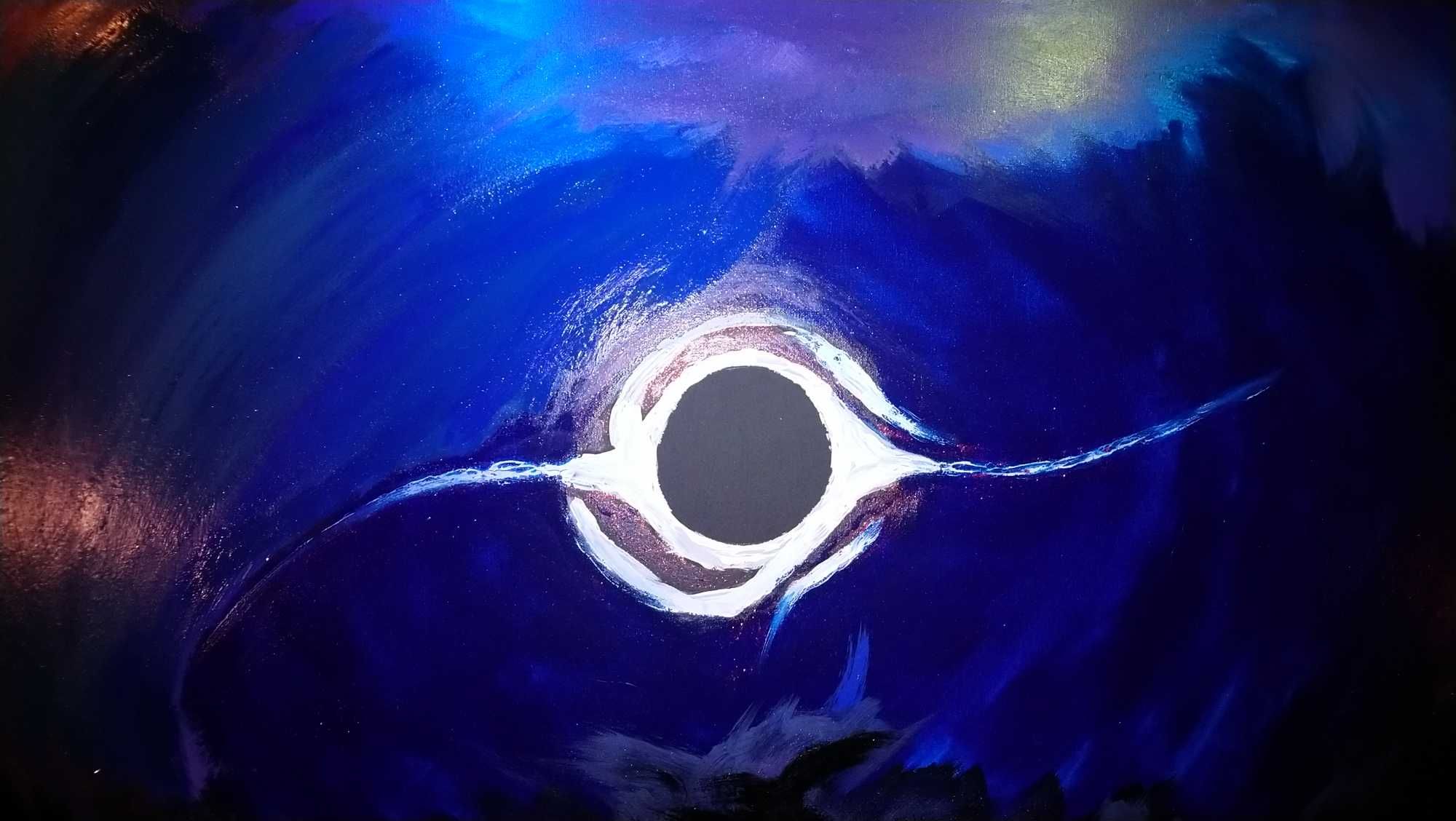 Piąty wymiar astralny. Obraz sztuka nowoczesna, autor Robert Preys