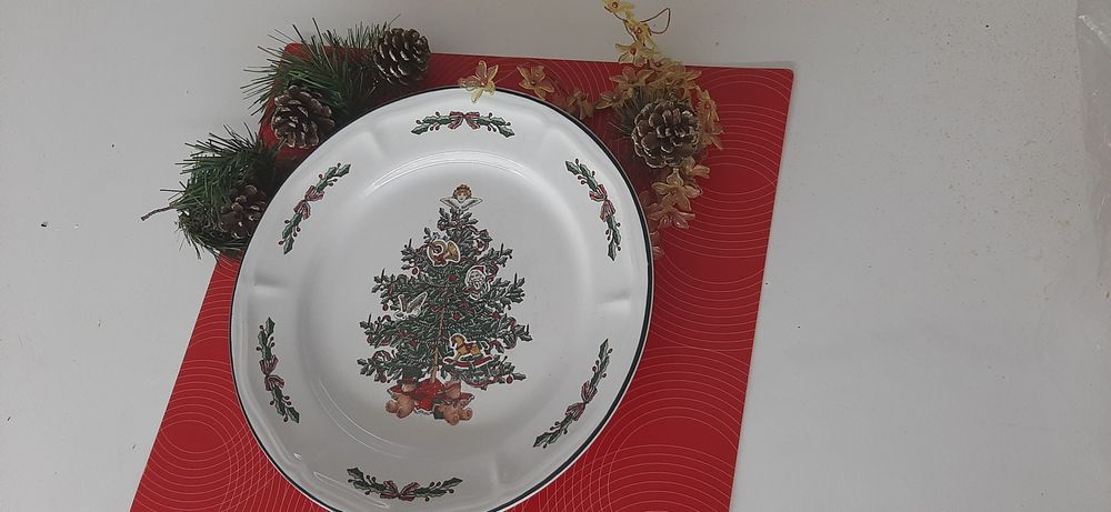 2 pratos de Natal