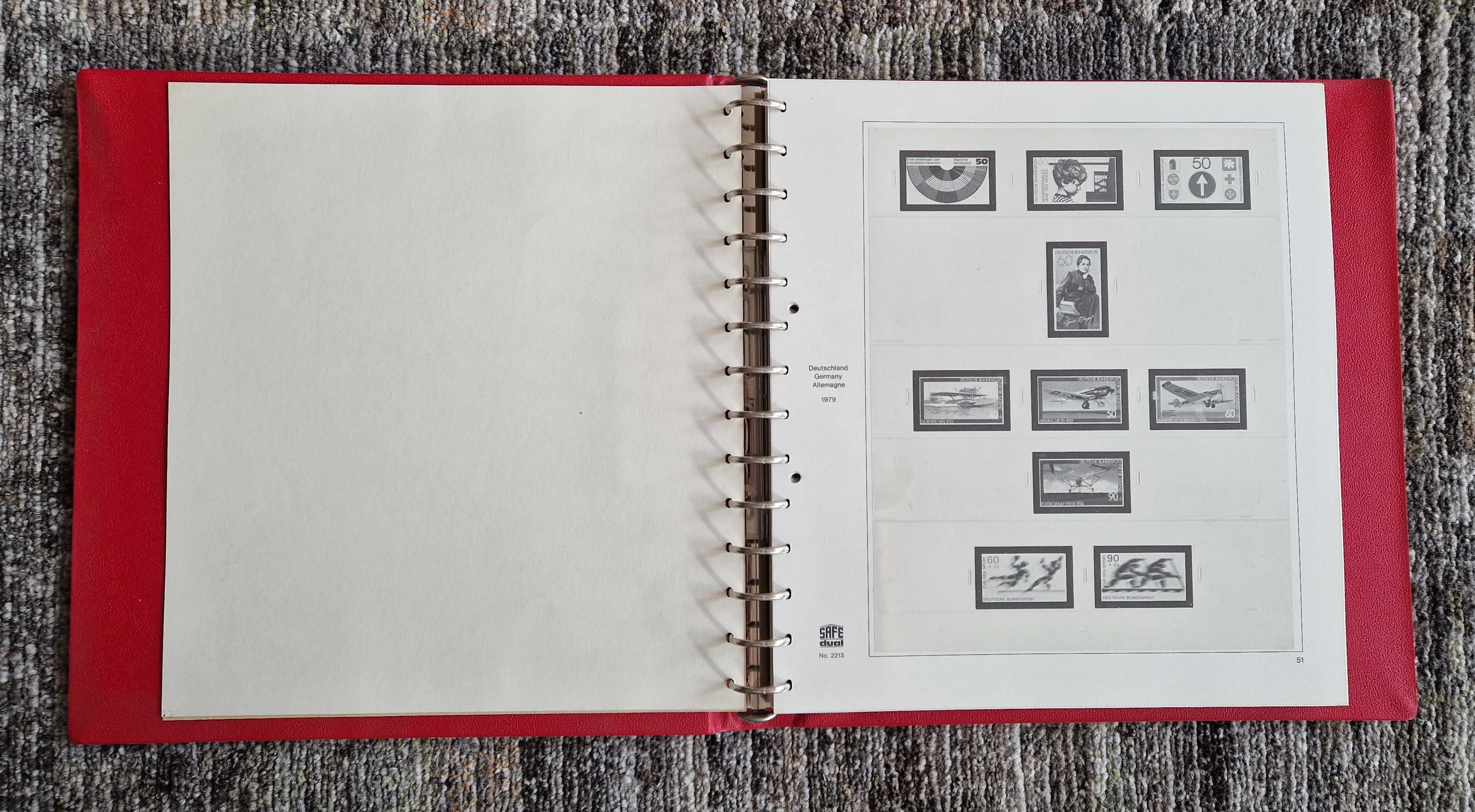 Safe Dual - Okładka 14-ringowa + karty albumowe Niemcy 1977-86