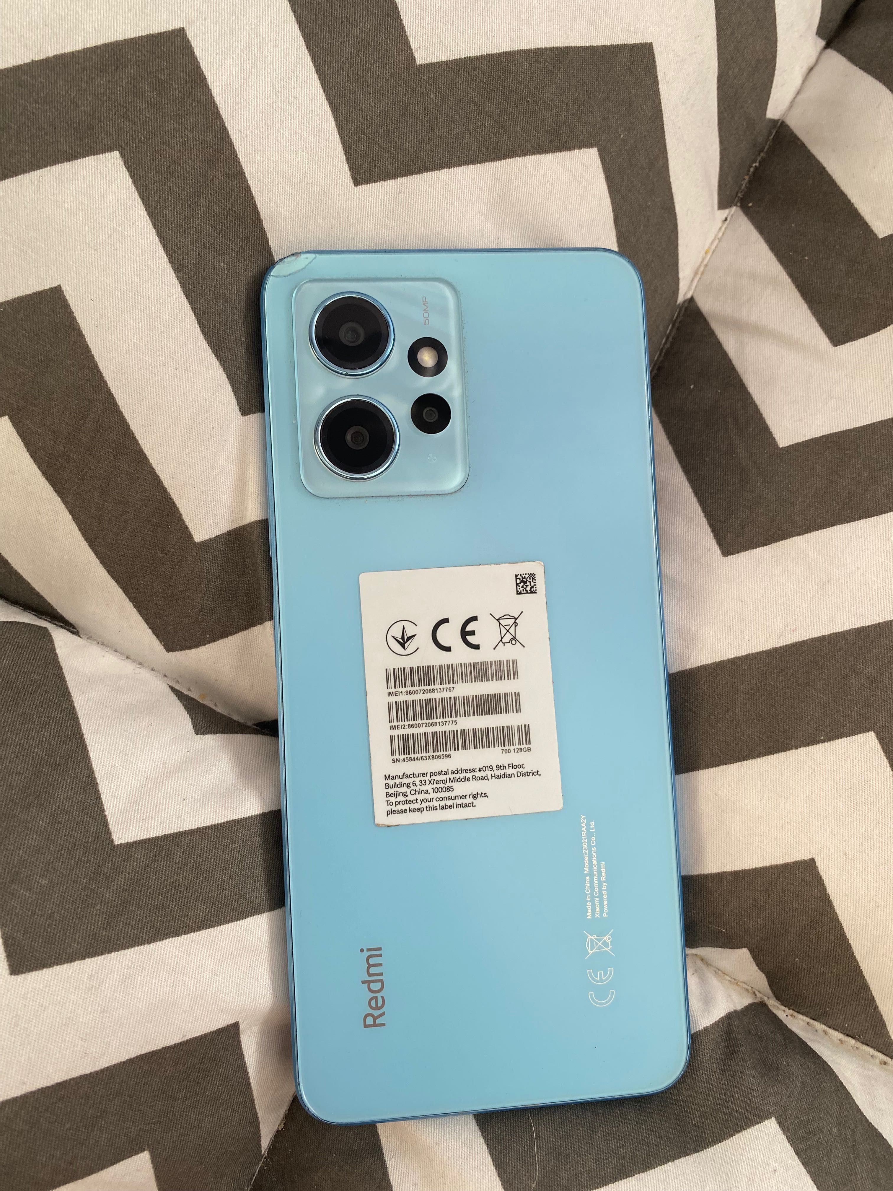 Мобільний телефон Xiaomi Redmi Note 12 4/128GB Ice Blue