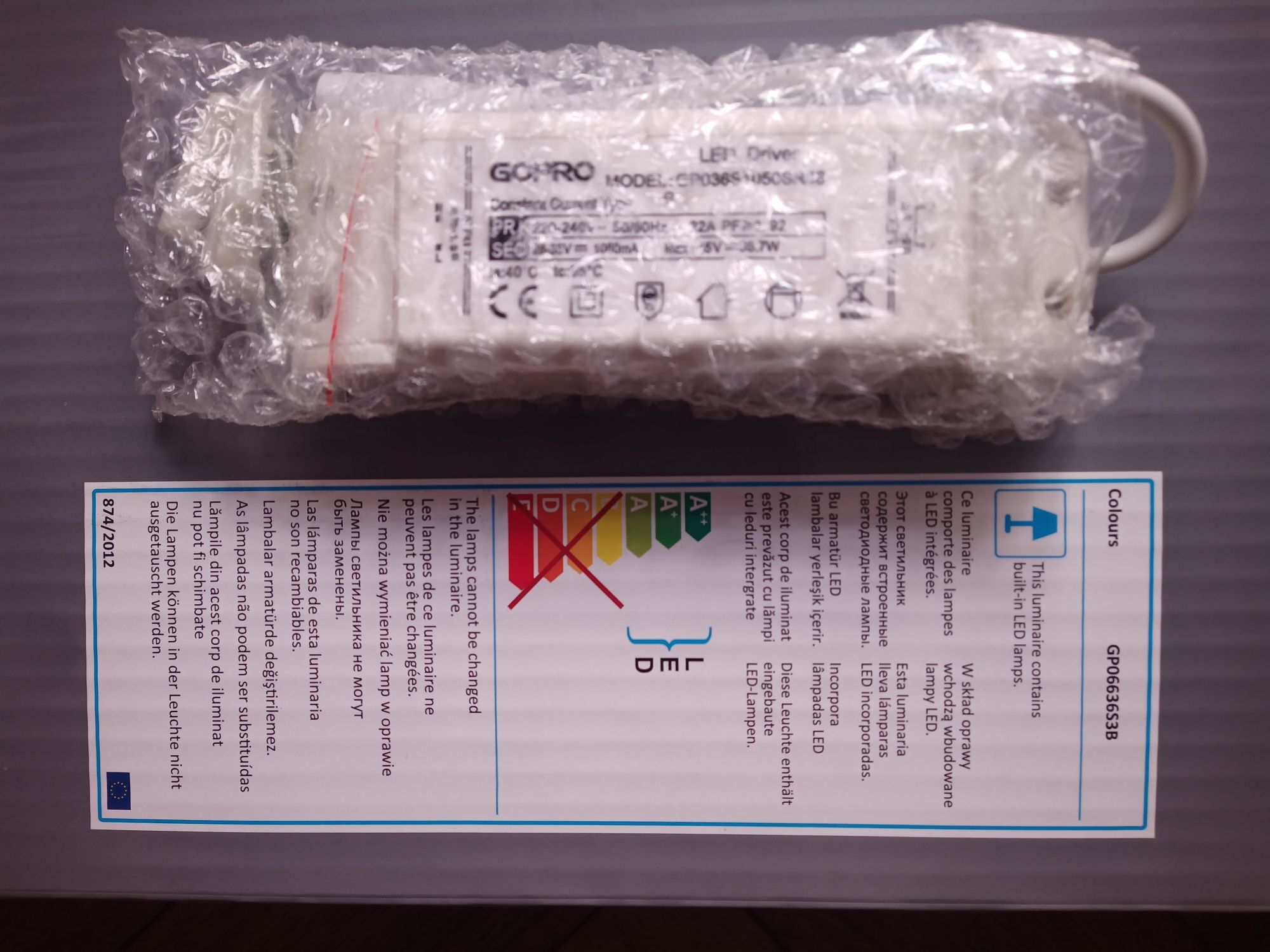 NOWE oświetlenie 2 panele LED Colours - lampy kasetony lampa światło 2