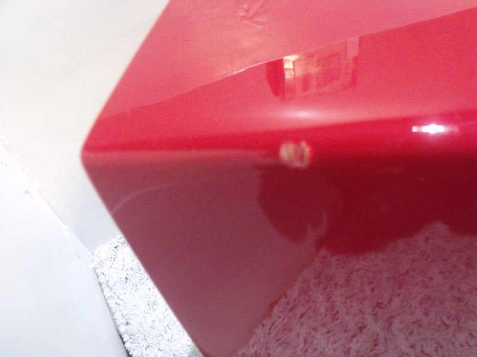 Donica z systemem nawadniania Lechuza Cubico 40 czerwona