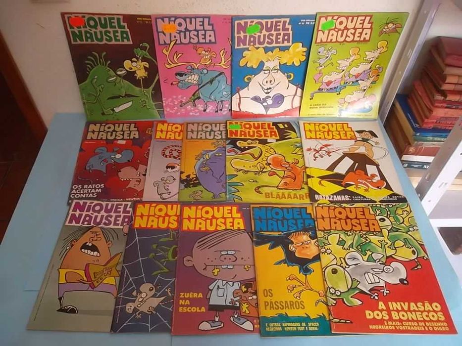 NIQUEL NÁUSEA Nº 11 a 23 , Editora VHD .