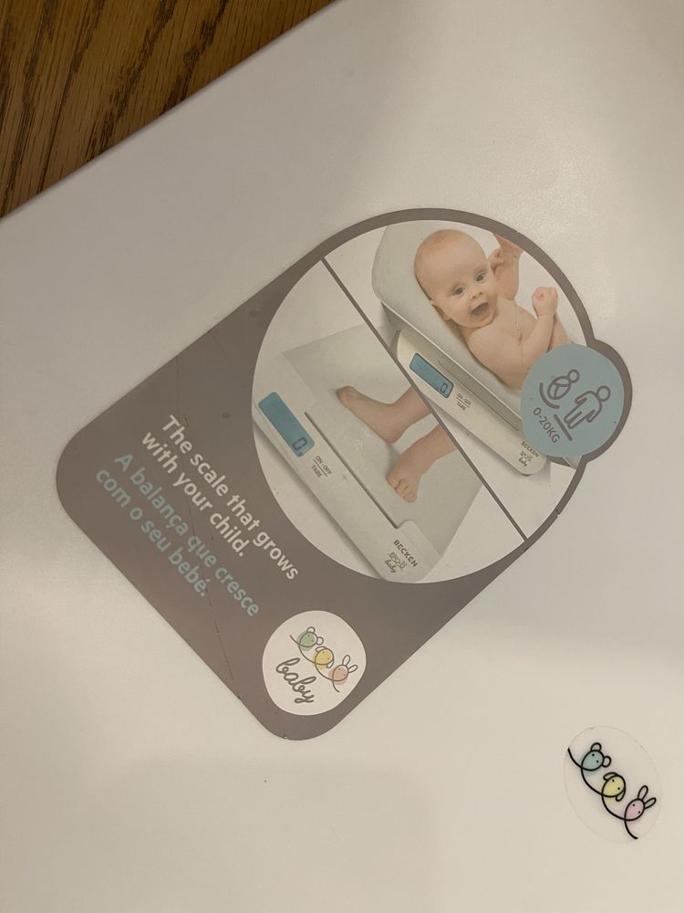 Balança para bebé